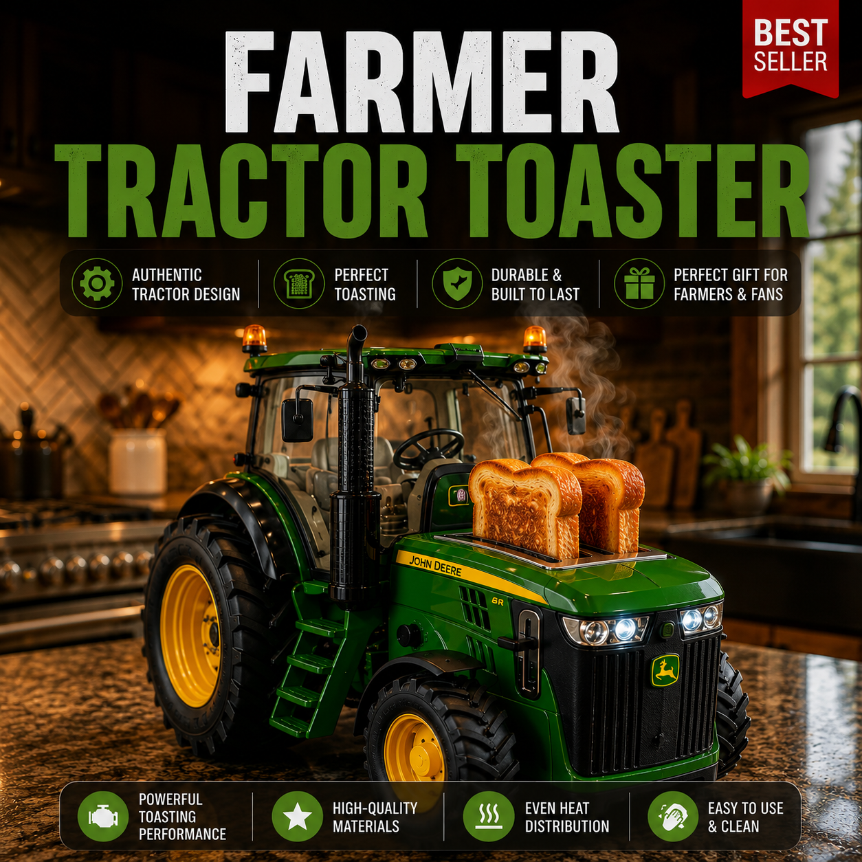 The tractor Toaster